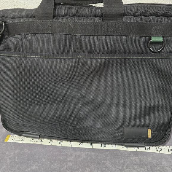 Targus Multi Purpose Black Work & Laptop Padded Messenger Travel Computer Bag - Picture 8 of 13